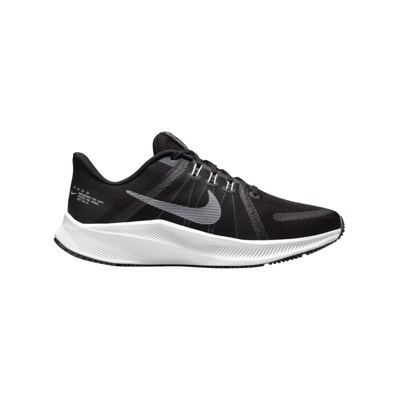 Nike Quest 4 Running Damen Schwarz Grau F006 - schwarz