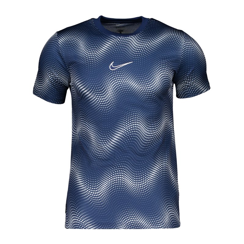 Nike Academy T-Shirt Kids Blau Weiss F100 - blau