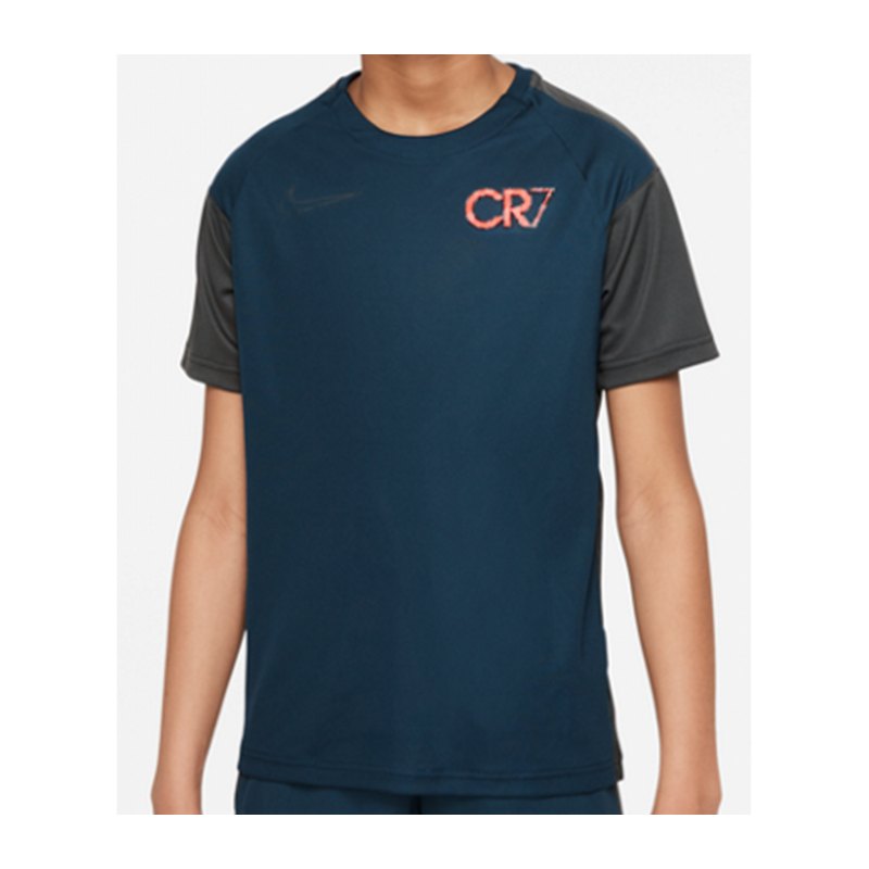 Nike CR7 Spark Positivity T-Shirt Kids Blau F454 - blau