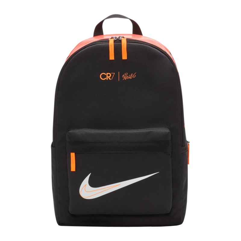 Nike CR7 Rucksack Schwarz Orange F010 - schwarz