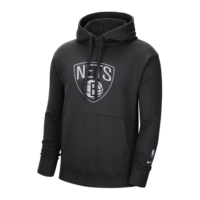 Nike Brooklyn Nets Essential Hoody F010 - schwarz