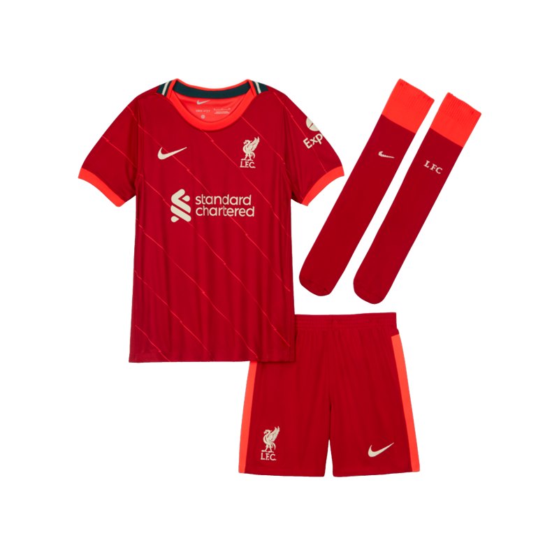 Nike FC Liverpool Minikit Home 2021/2022 F688 - rot