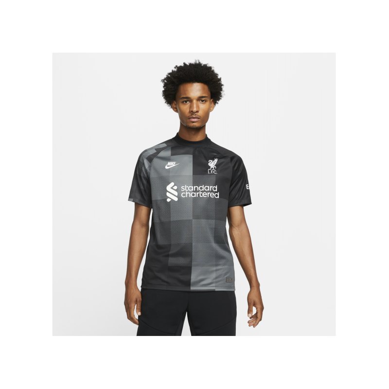 Nike FC Liverpool Torwarttrikot 2021/2022 F011 - schwarz