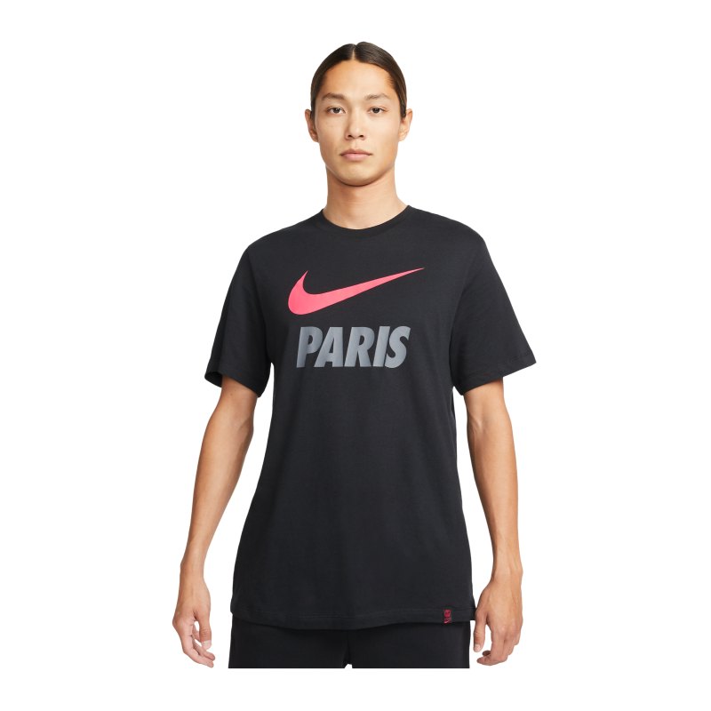 Nike Paris St. Germain Street T-Shirt Schwarz F011 - schwarz