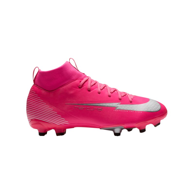 Nike Jr Mercurial Superfly VII Academy Mbappe FG/MG Kids Pink F611 - pink