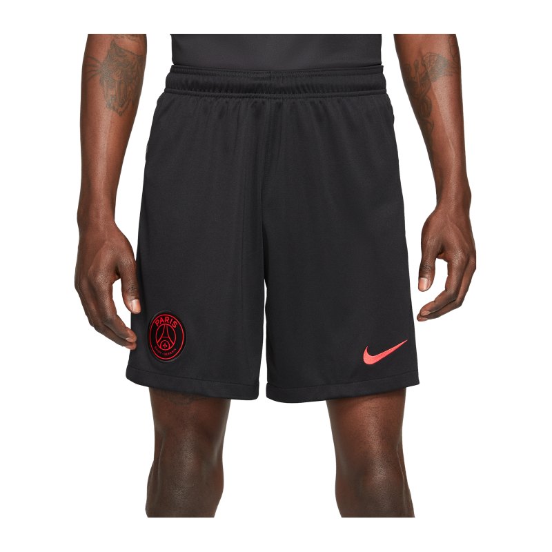 Nike Paris St. Germain Short UCL 2021/2022 Schwarz F010 - schwarz