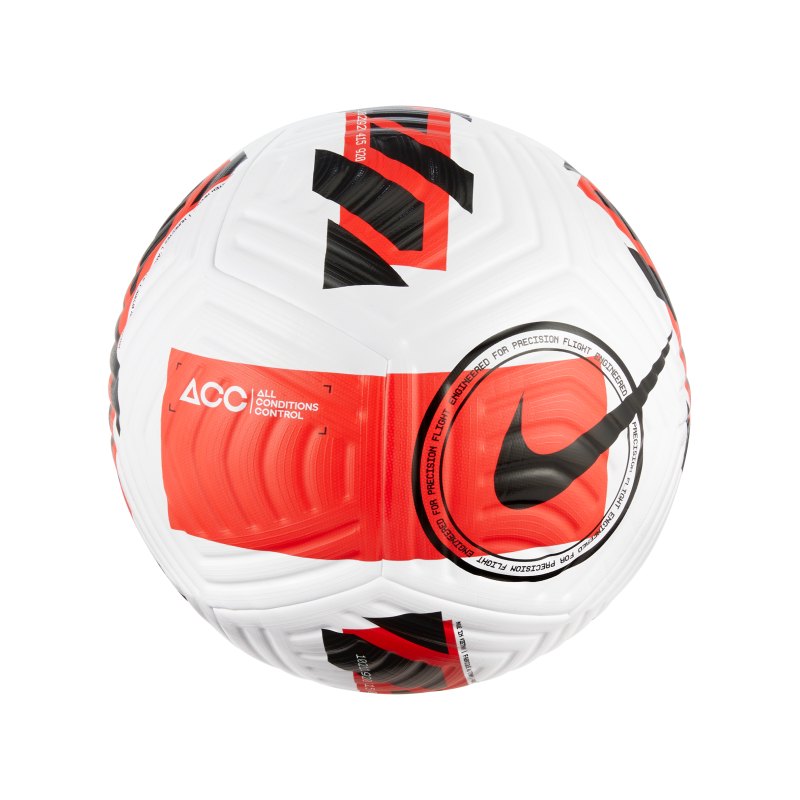 Nike Flight Spielball Weiss Rot Schwarz F100 - weiss