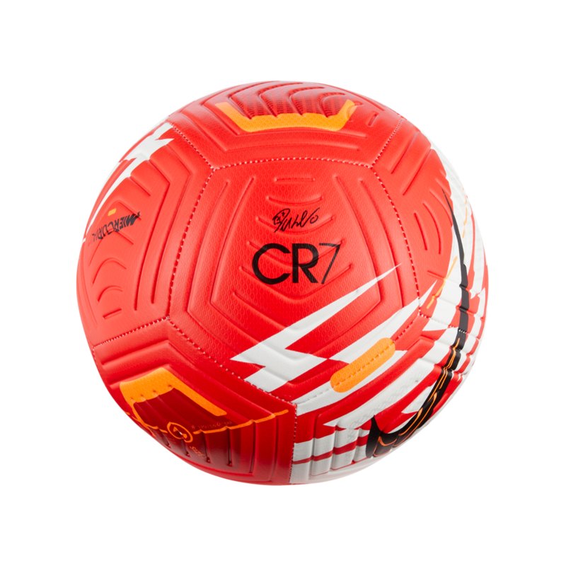 Nike Strike CR7 Fussball Rot Orange Schwarz F635 - rot