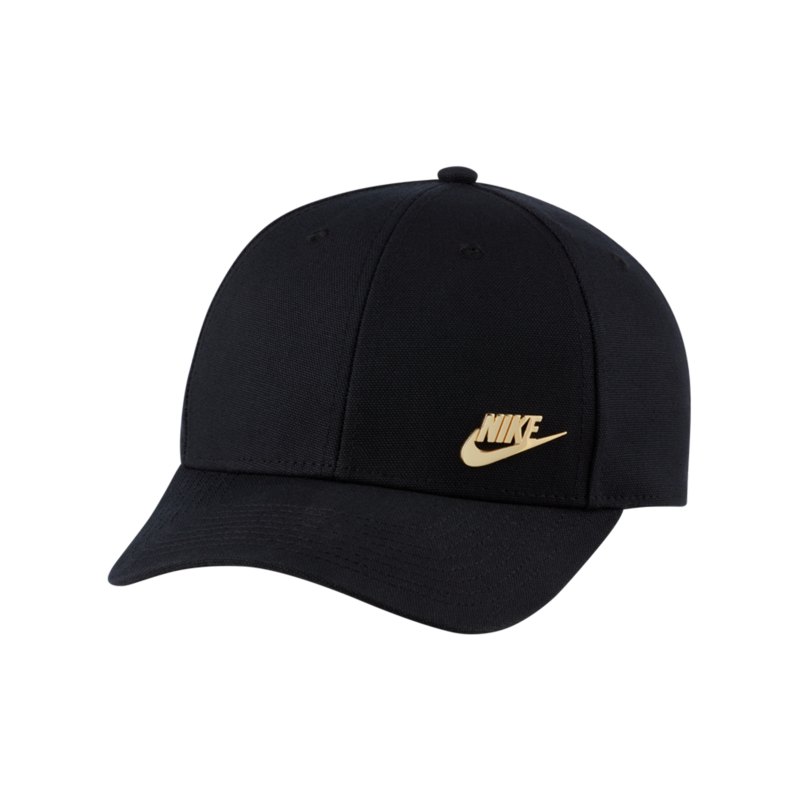 Nike Legacy 91 Metal Futura Cap Schwarz Gold F010 - schwarz
