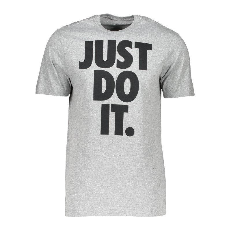 Nike Icon Just Do It T-Shirt Grau F063 - grau