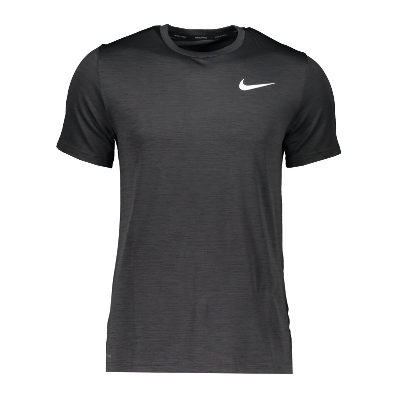 Nike Hyper Veneer T-Shirt Grau Schwarz Weiss F010 - schwarz