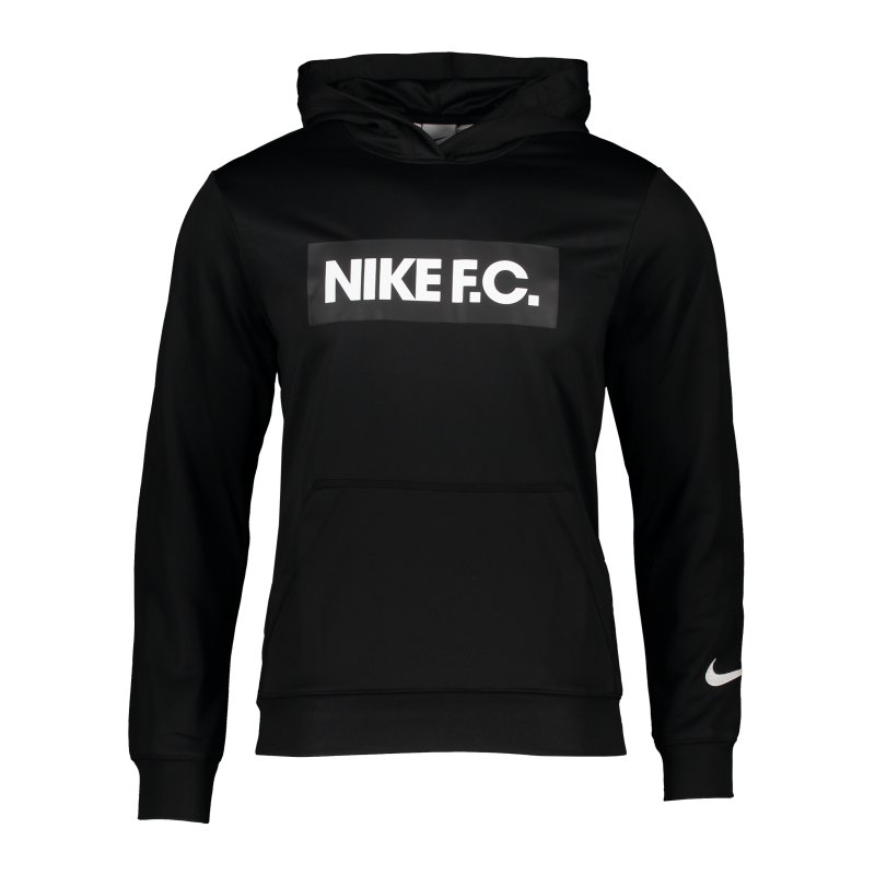 Nike F.C. Fleece Hoody Schwarz F010 - schwarz