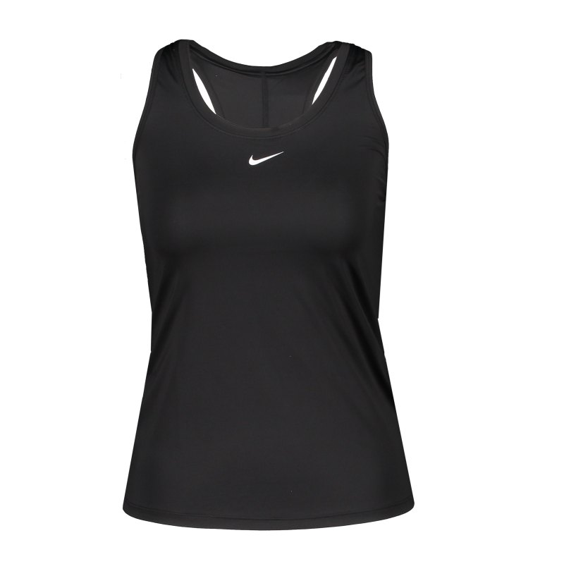 Nike Dri-FIT Tanktop Damen Schwarz F010 - schwarz