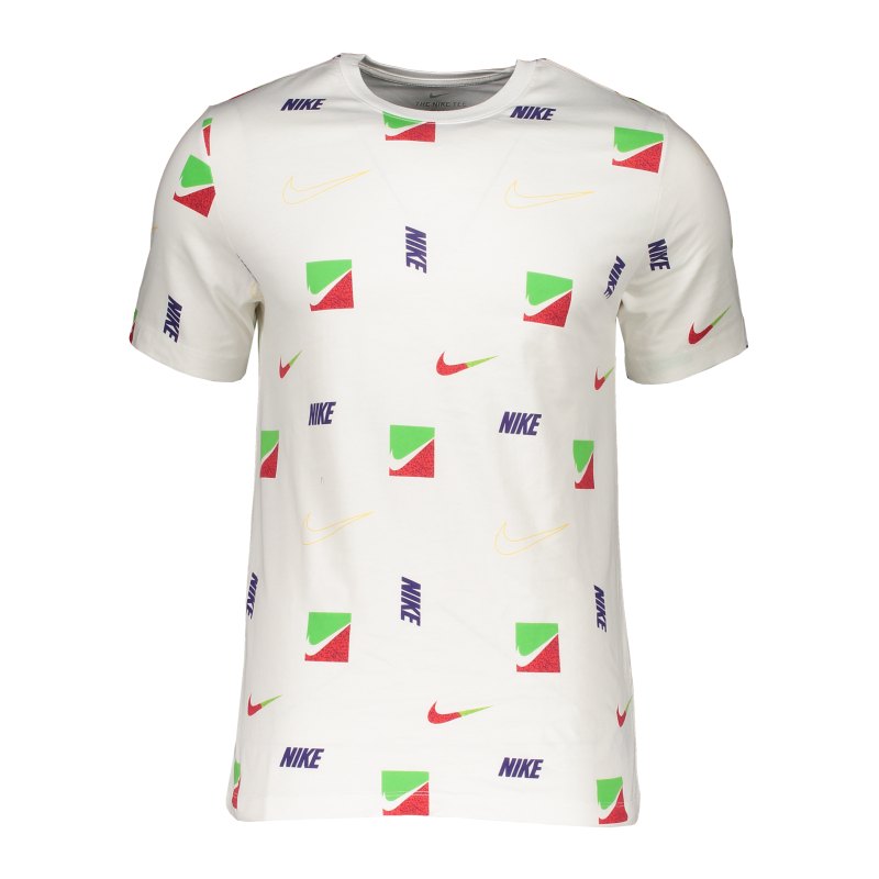 Nike Brandriff AOP T-Shirt Weiss F100 - weiss