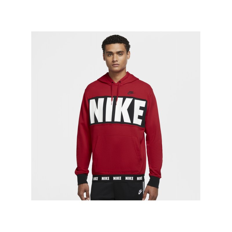Nike Essentials+ French Terry Hoody Rot F657 - rot