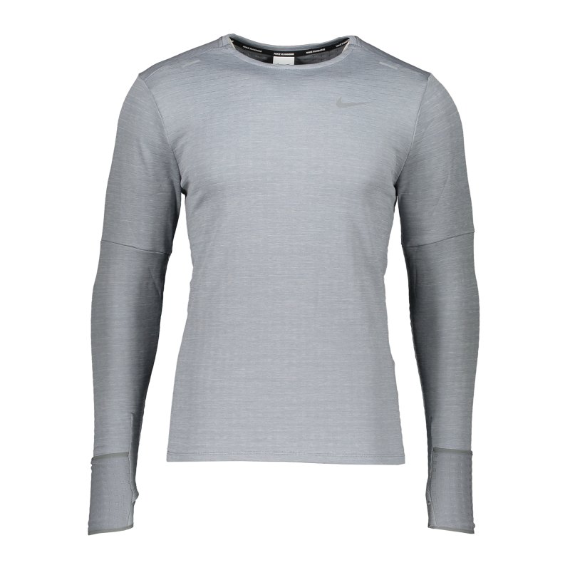 Nike Therma-FIT Repel Sweatshirt Running Grau F084 - grau