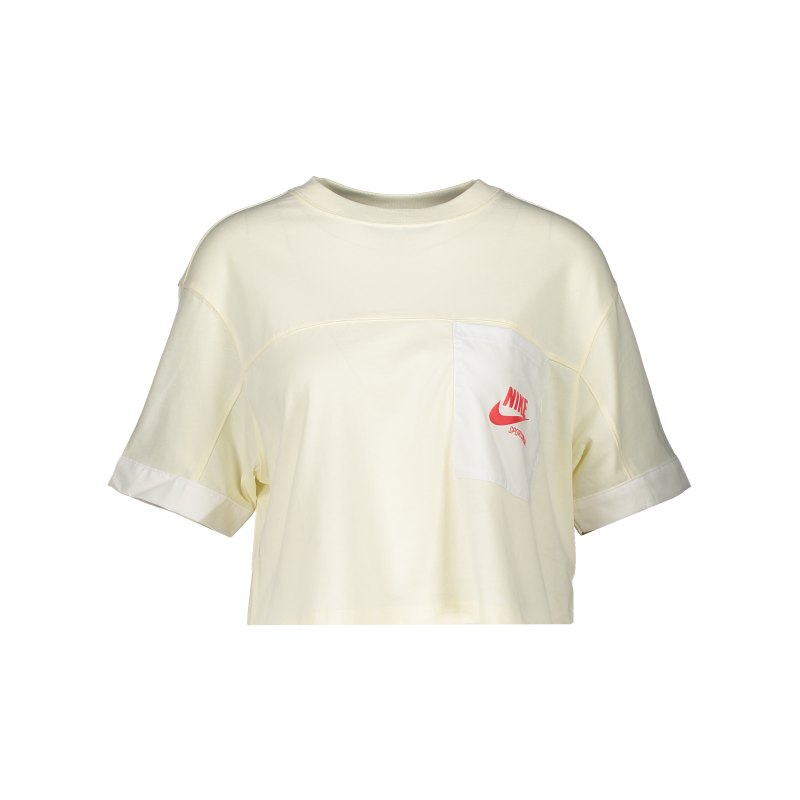 Nike Heritage T-Shirt Damen Gelb F715 - gelb