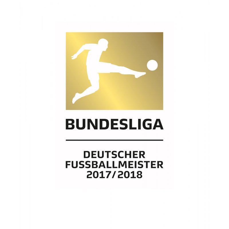 DFL Badge offizielles Meister Logo 2019/2020 - weiss