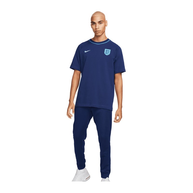 Nike England Knit Jogginghose Blau F492 - dunkelblau