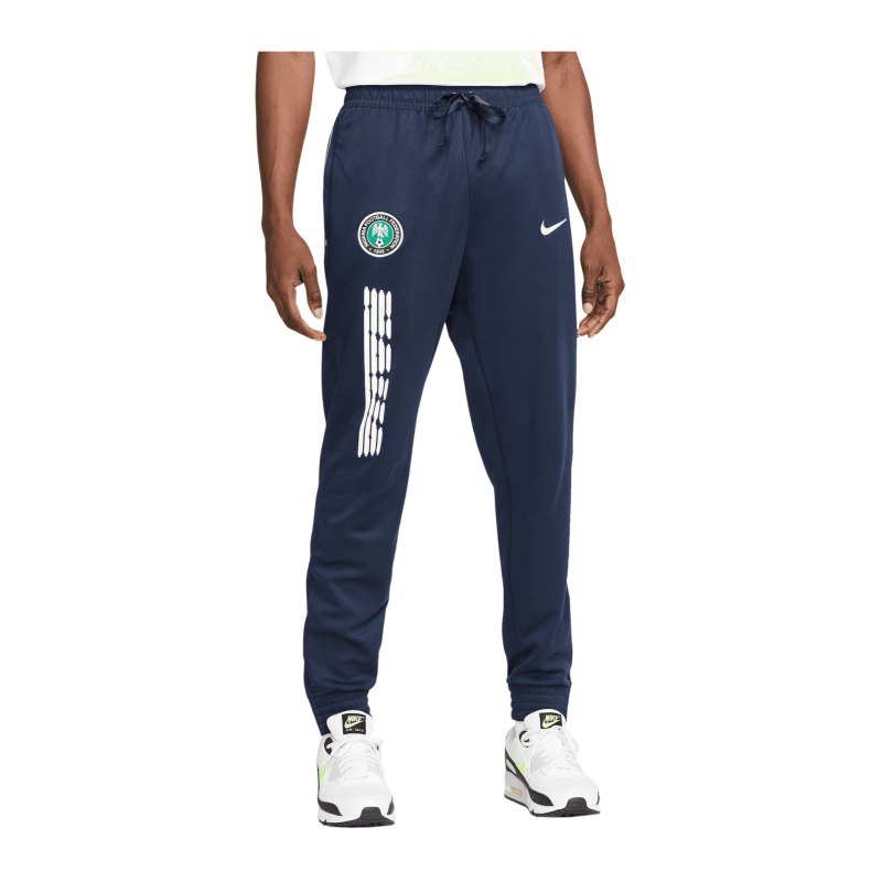Nike Nigeria Knit Jogginghose Blau F451 - dunkelblau