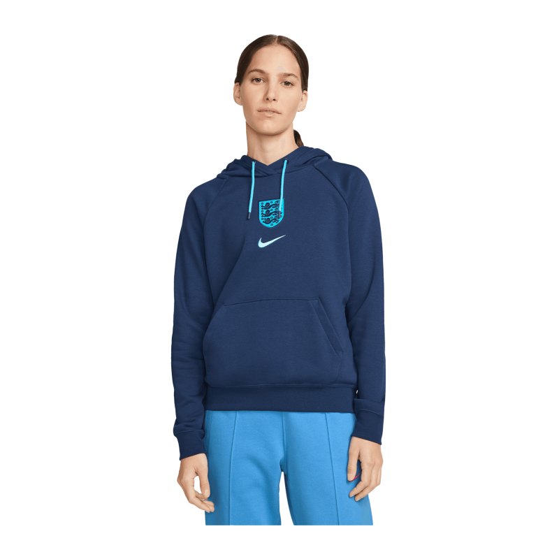 Nike England Hoody Damen Blau F492 - dunkelblau