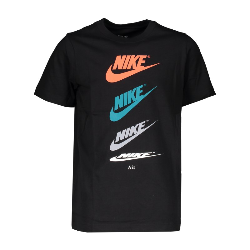 Nike Futura Repeat T-Shirt Kids Schwarz F010 - schwarz