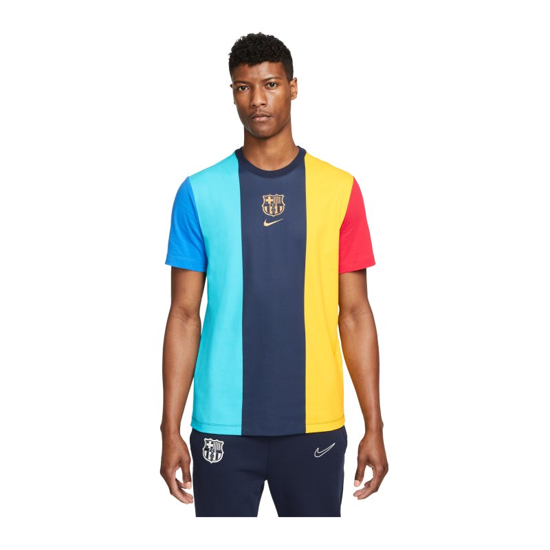 Nike FC Barcelona Voice T-Shirt Blau F451 - blau