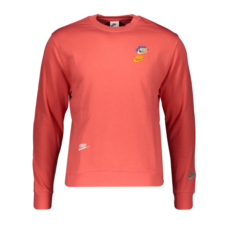 Nike Essential French Terry Crew Sweatshirt F814 - orange