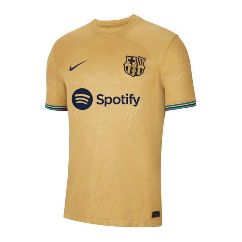 Nike FC Barcelona Trikot Away 2022/2023 Gelb F715 - gelb