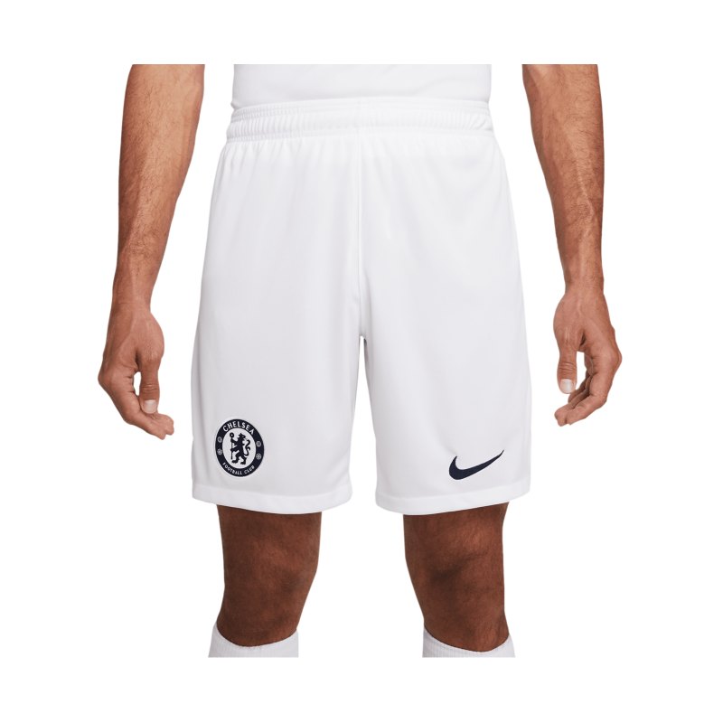 Nike FC Chelsea London Short Home Away 2022/2023 Weiss Blau F100 - weiss