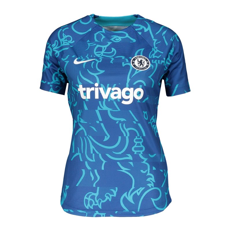 Nike FC Chelsea London Prematch Shirt 22/23 D F448 - blau