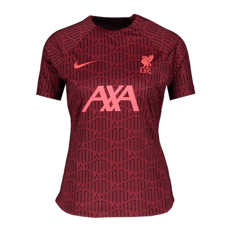 Nike FC Liverpool Prematch Shirt 2022/2023 Damen F609 - rot