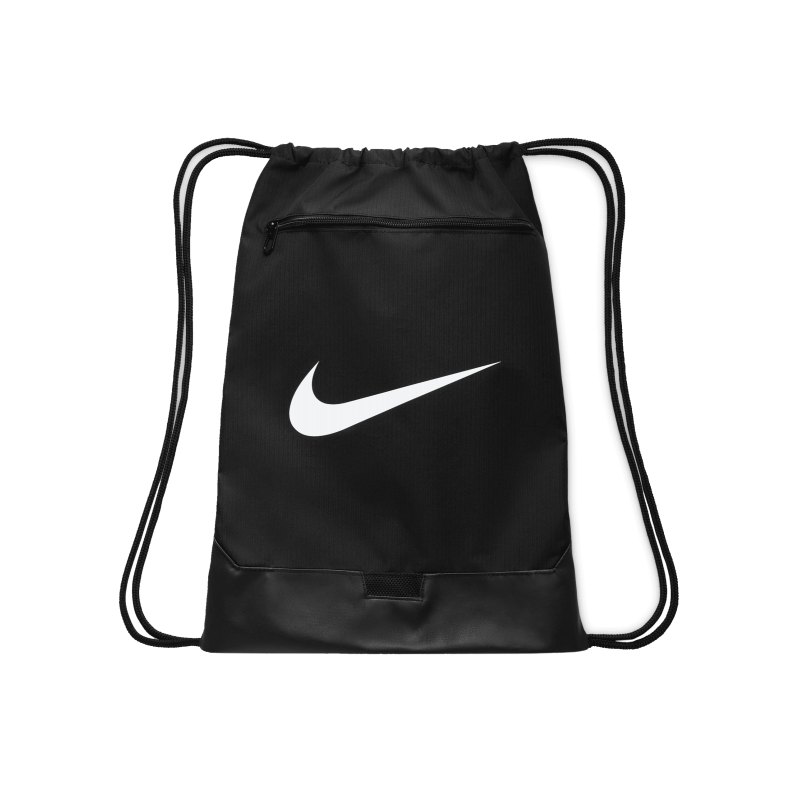Nike Brasilia 9.5 Gymsack Schwarz F010 - schwarz