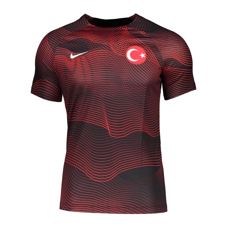 Nike Türkei Trainingsshirt Rot F673 - rot