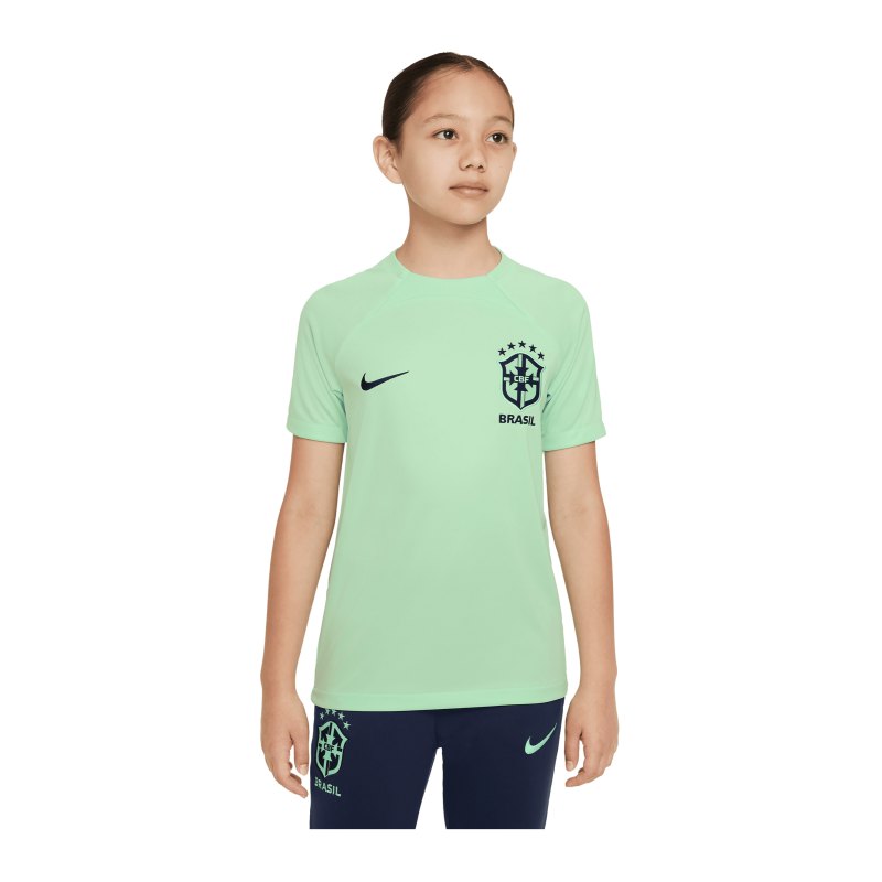 Nike Brasilien Academy Trainingsshirt Kids F390 - gruen