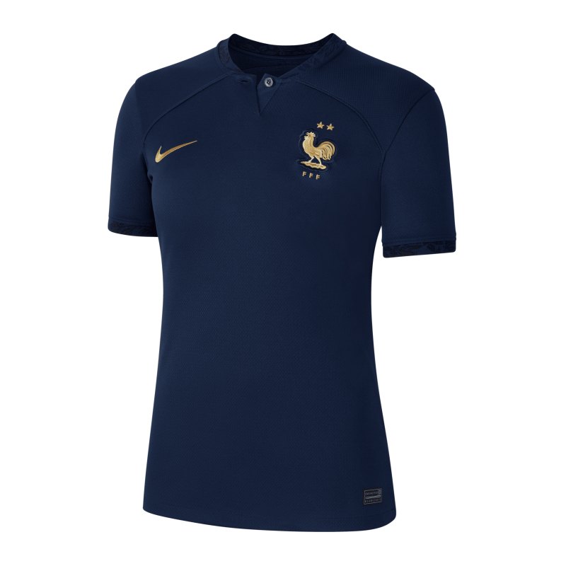 Nike Frankreich Trikot Home WM 2022 Damen F410 - blau