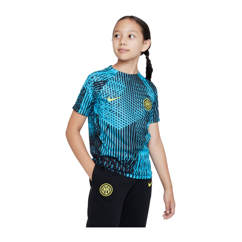 Nike Inter Mailand Prematch Shirt 2022/2023 Kids Blau F487 - blau