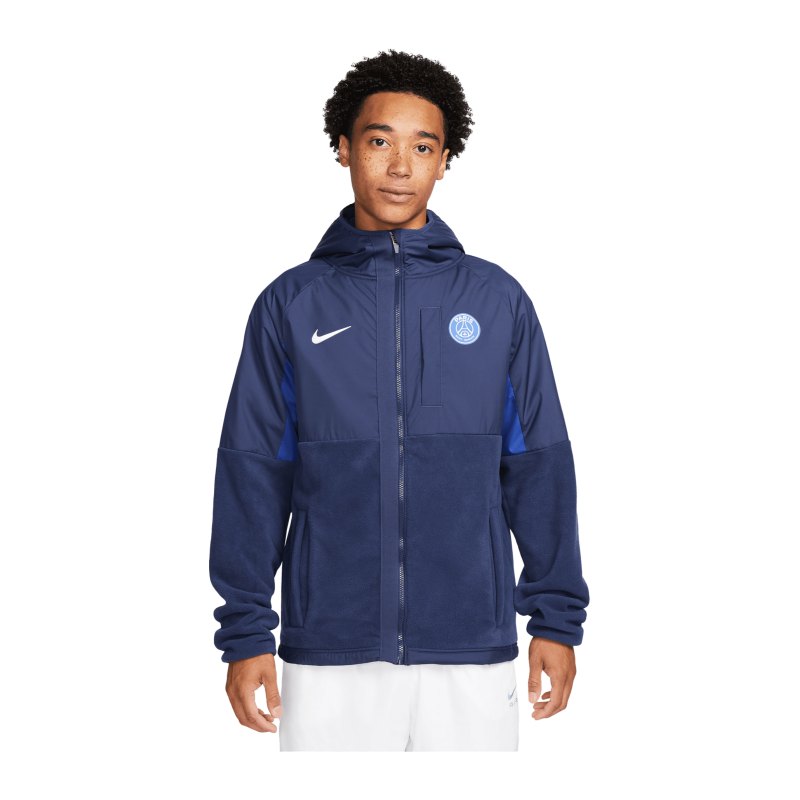 Nike Paris St. Germain AWF Winterized Trainingsjacke Blau F410 - blau