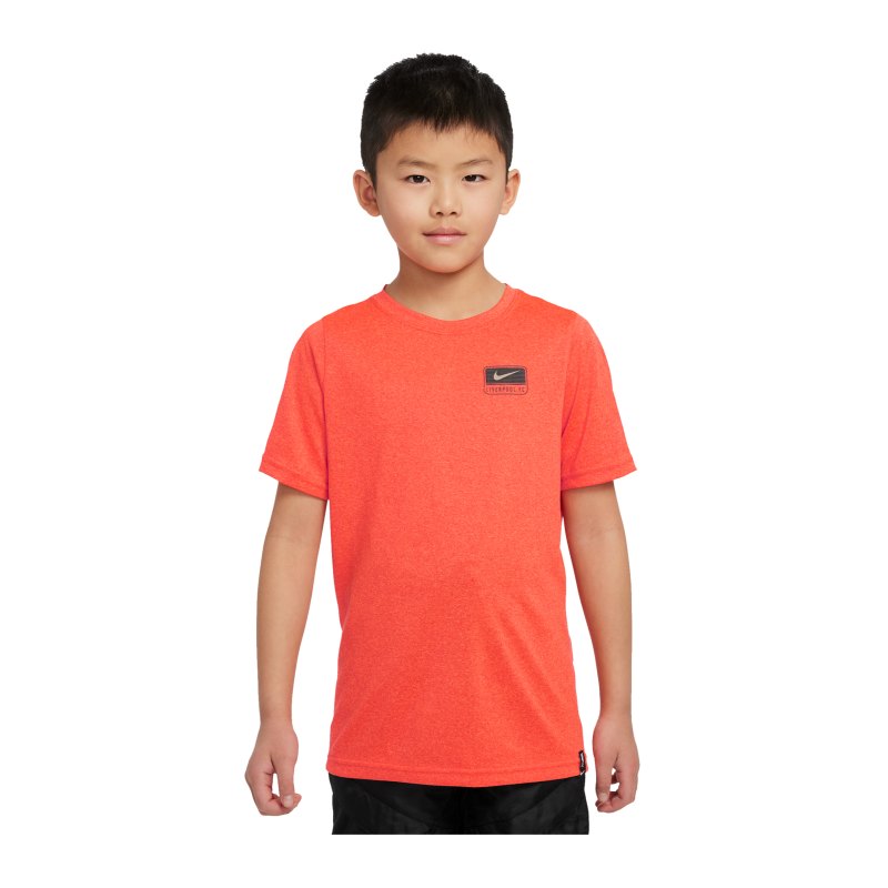 Nike FC Liverpool Trainingsshirt Kids Orange F635 - rot
