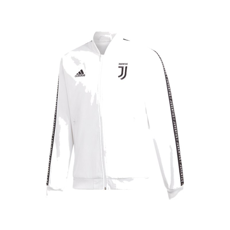 adidas Juventus Turin Anthem Jacket Jacke Weiss - weiss
