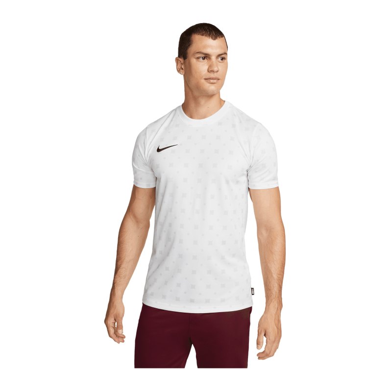 Nike F.C. Libero GX T-Shirt Weiss Schwarz F121 - weiss