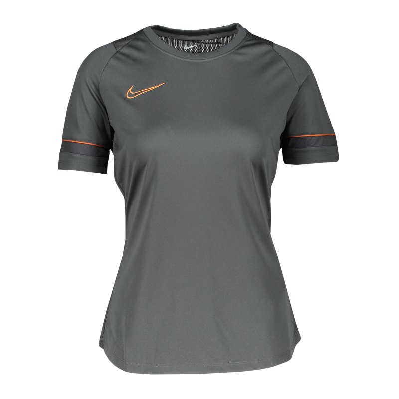 Nike Academy T-Shirt Damen Grau Rot F070 - grau