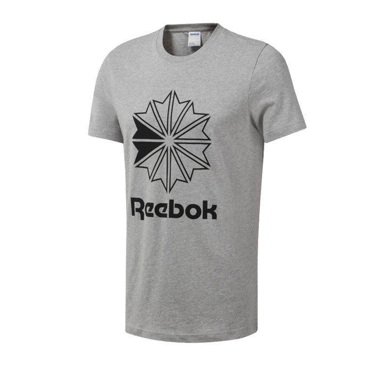 Reebok Classics Big Logo Tee T-Shirt Grau - grau