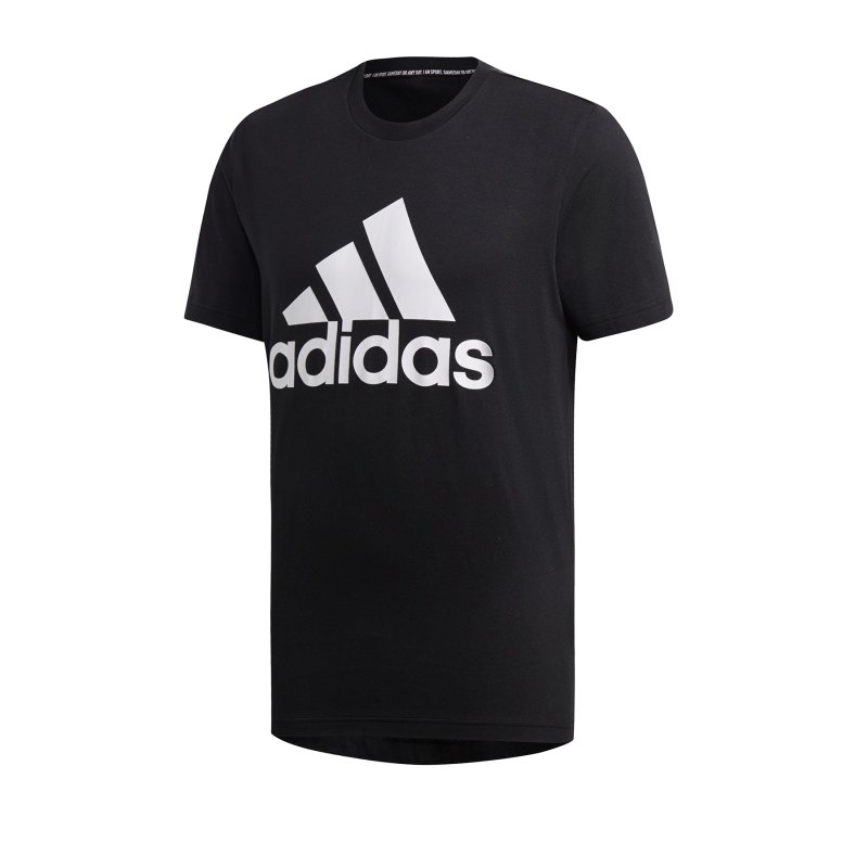 adidas BOS T-Shirt Schwarz Weiss - schwarz