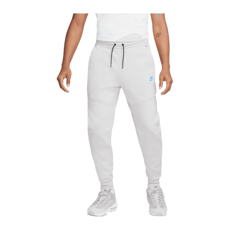 Nike Tech Fleece Jogginghose Grau Blau F012 - grau