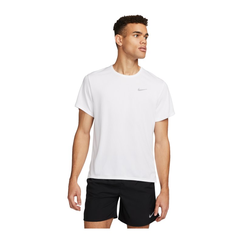 Nike Miler UV T-Shirt Weiss F100 - weiss