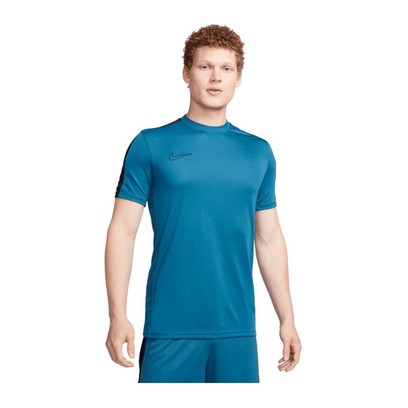 Nike Academy T-Shirt Blau Schwarz F457 - blau