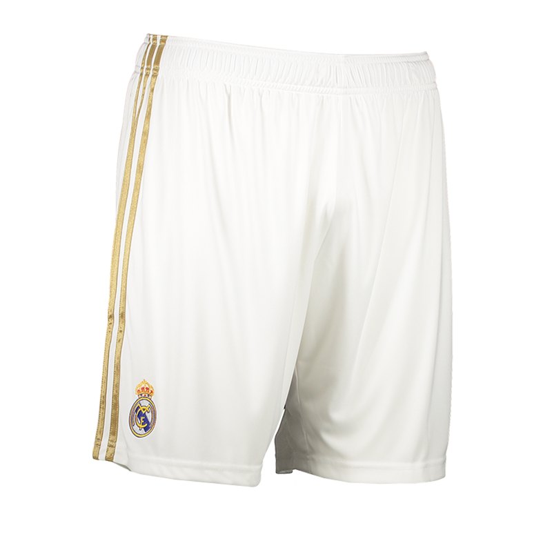 adidas Real Madrid Short Home 2019/2020 Weiss - Weiss