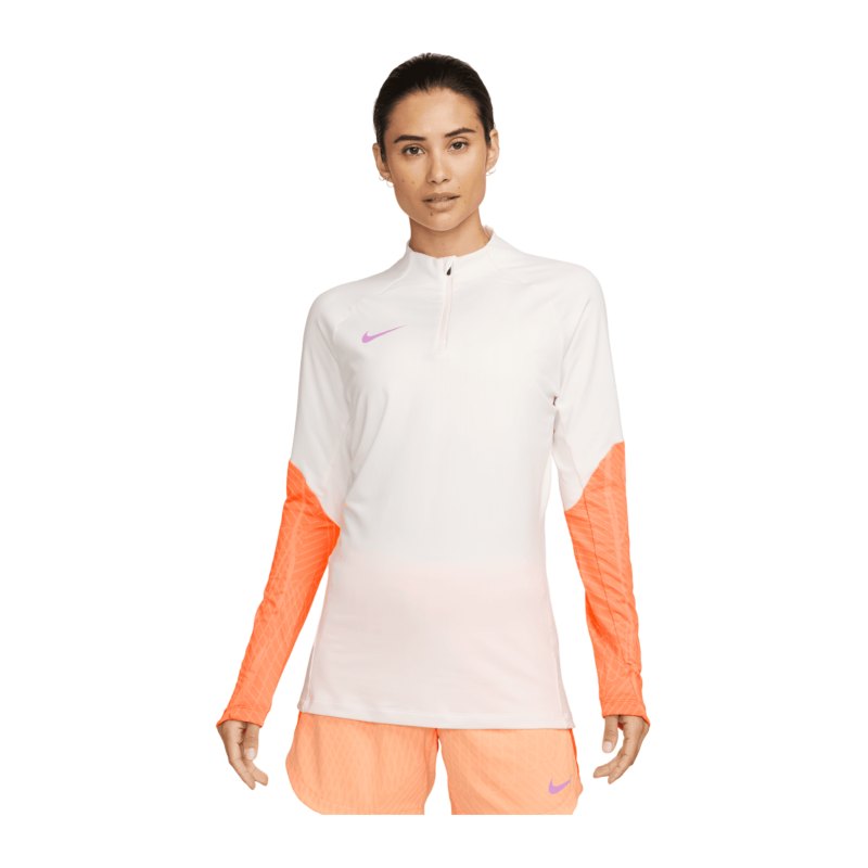 Nike Strike Sweatshirt Damen Beige Orange Lila F133 - beige