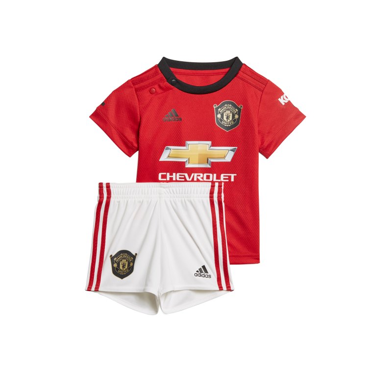 adidas Manchester United Babykit Home 2019/2020 - Rot